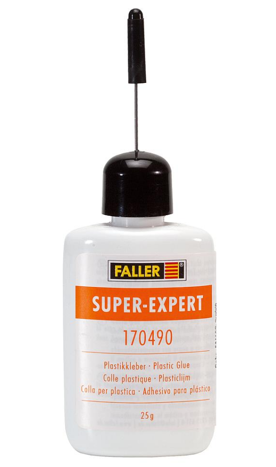 Faller, 170490, Super-Expert Plastikkleber, 25g