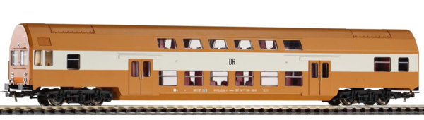 Piko 57623, Doppelstocksteuerwagen DBmqee, DR, Ep.IV / H0