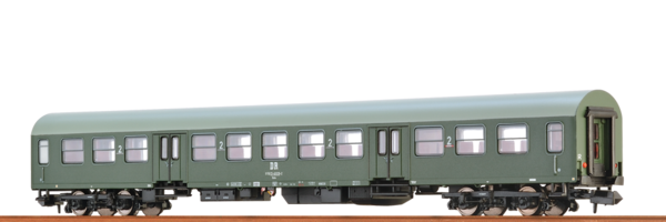 Brawa 65100, Personenwagen 2. Klasse Bmhe der DR, Ep. IV, / N