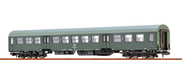 Brawa 65103, Personenwagen 2. Klasse Bmhe der DR, Ep. IV, / N