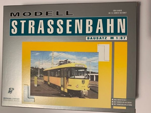 Herrmann und Partner, 23049B/1, T4D Fahrschule Dresden Triebwagen, Bausatz / H0