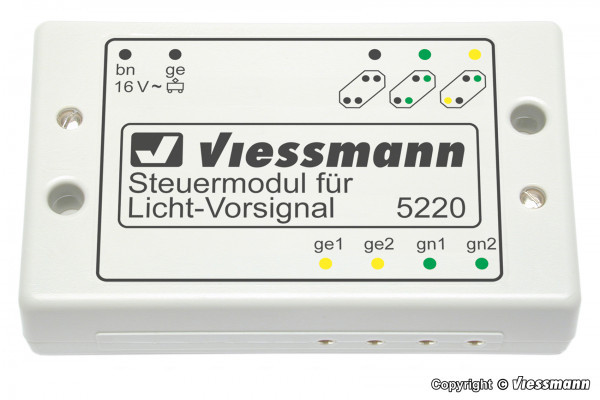Viessmann 5220, Steuermodul für Licht-Vorsignal