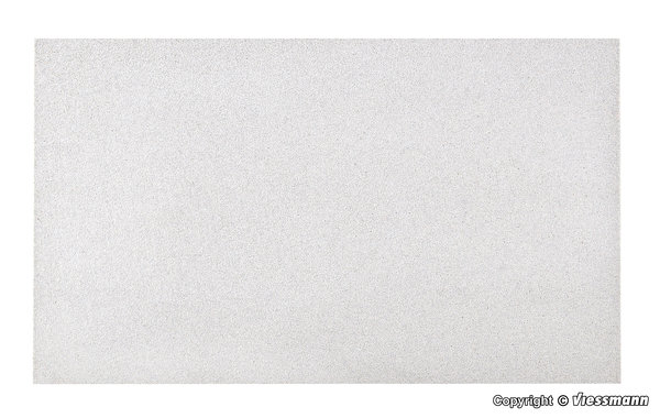 Vollmer 48226, Mauerplatte Rauputz aus Steinkunst, L 27 x B 16 cm, / H0