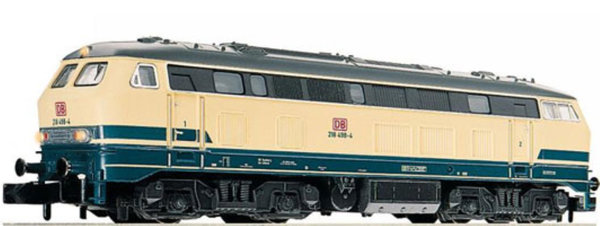 Fleischmann 7238, Diesellokomotive Baureihe 218 der DB, Ep.V / N
