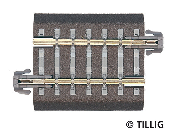 Tillig 83704, gerades Bettungsgleis BG5, 36,5mm, / TT - H0m