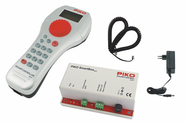Piko 59020, PIKO SmartControl light Set mit Bettungsgleis DB Personenzug / H0