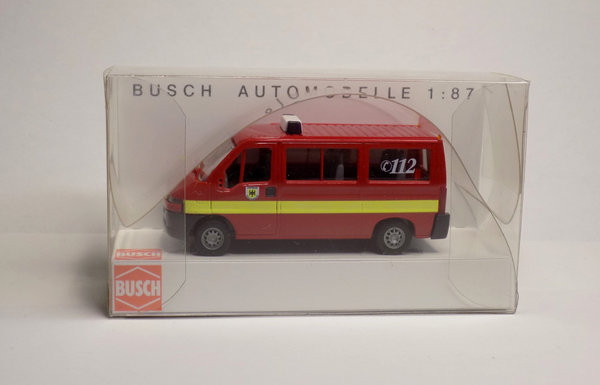 Busch 47354 Citroen Jumper – FW Mannschaftsbus, / H0