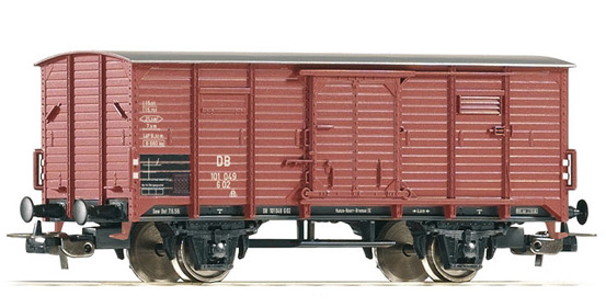 PIKO 54704, Ged.Güterwagen Bauart G02, DB,Ep.IV, / H0