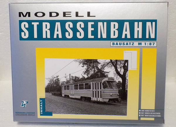 Herrmann & Partner 23088/1, TATRA T4 – Werkstattwagen, Bausatz / H0