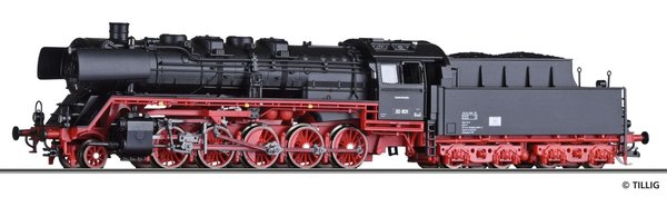 Tillig 02098, Dampflokomotive BR 50.0 der DR, Ep.III, / TT