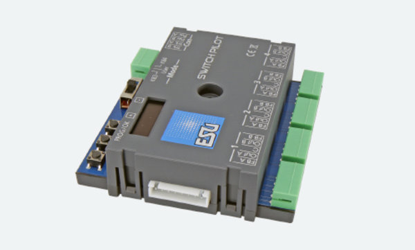 ESU 51830, SwitchPilot 3, 4-fach Magnetartikeldecoder, DCC/MM