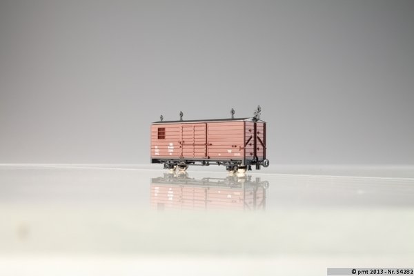 Pmt 5-4282, Güterwagen gedeckt, DR braun