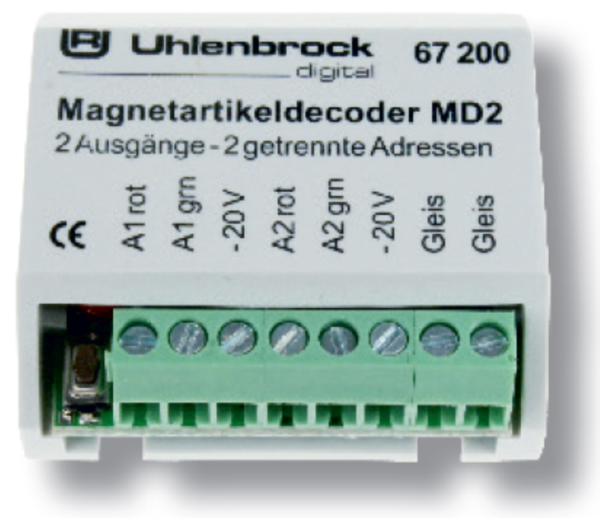 Uhlenbrock 67200, MD2 Magnetartikeldecoder, / H0 - 0