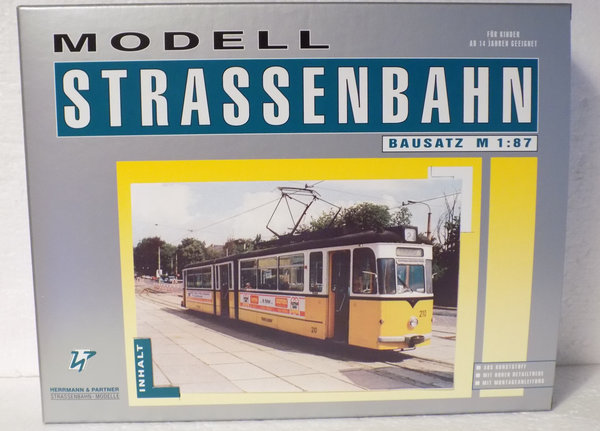 Herrmann & Partner 16012B, Straßenbahn G4 Thür. Waldbahn, Bausatz / H0m