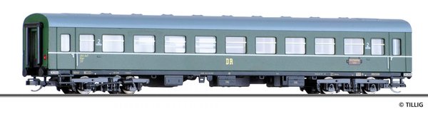 Tillig 95626, Reisezugwagen 2. Klasse mit Buffetabteil B4gre der DR, / TT