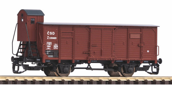 Piko 47763, Ged. Güterwagen G02 CSD, Ep. III mit Bremserhaus / TT