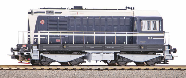 Piko 52429, Diesellok BR T 435 CSD IV Wechselstromversion, inkl. PIKO Sound-Decoder, / H0