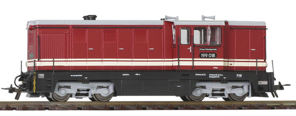 Bemo Modellbahn 1020878, Diesellok BR199 018 L45H, SOEG, Ep.V, / H0e